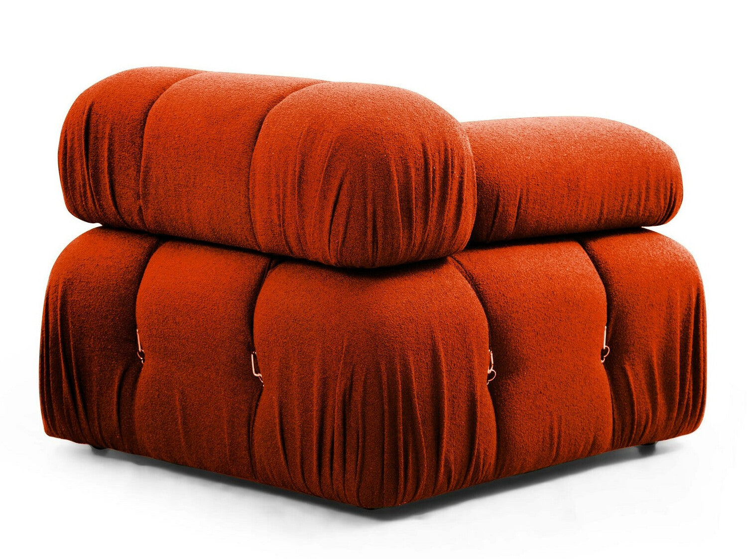 Canapea de colț Bubble Corner ( L1-O1-1R -Puf) - Tile Red 3249061