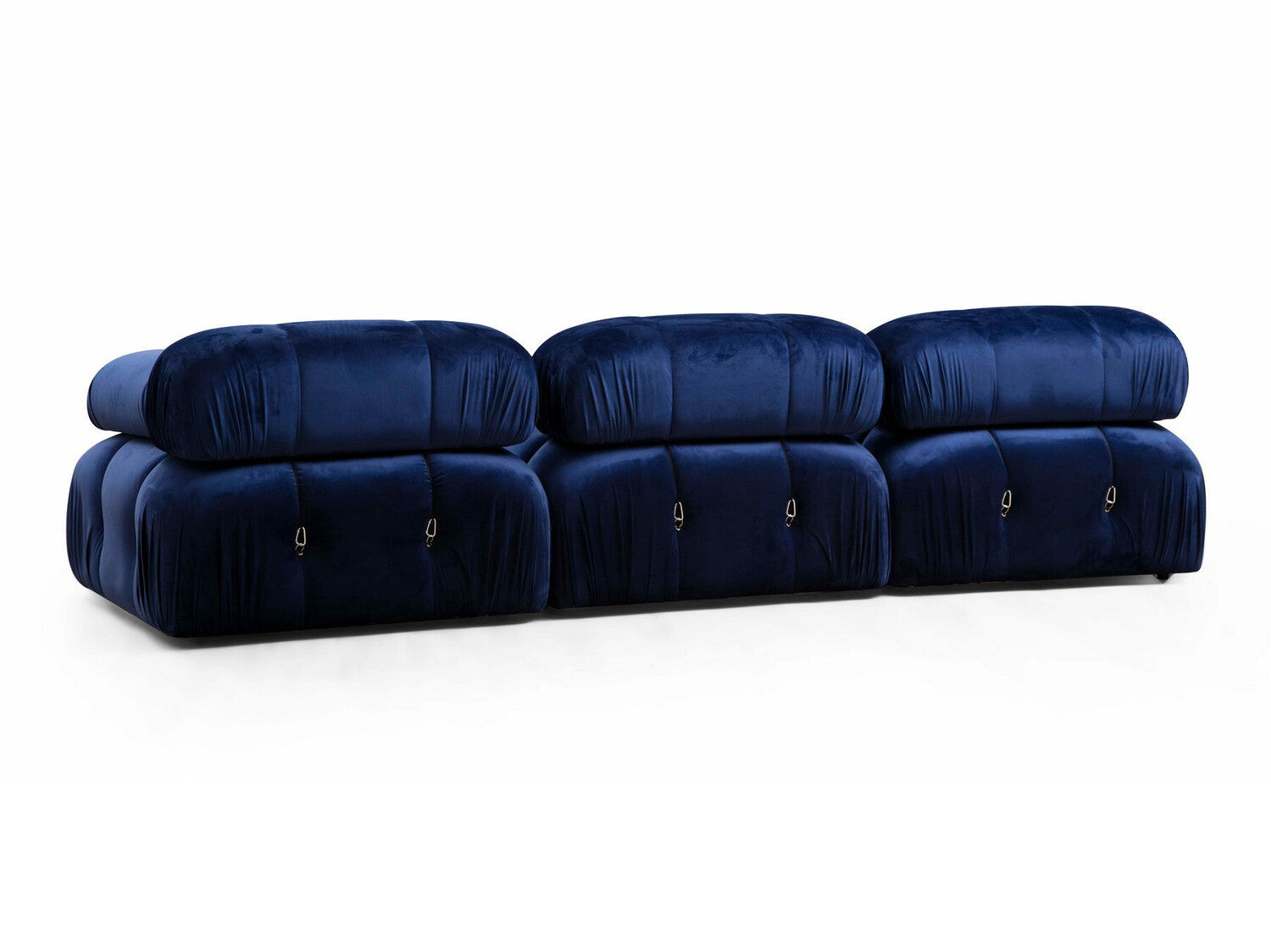 Canapea de colț Bubble Velvet Blue L1-O1-1R-PUF 3249302