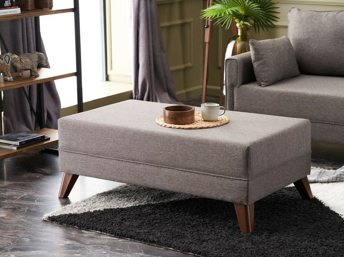 Canapea extensibilă de colț Bella Mini Corner Sofa Right - Brown 3263243