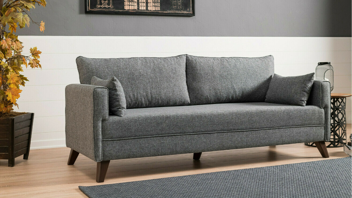 Canapea extensibilă Bella Sofa Bed - Grey 3265719