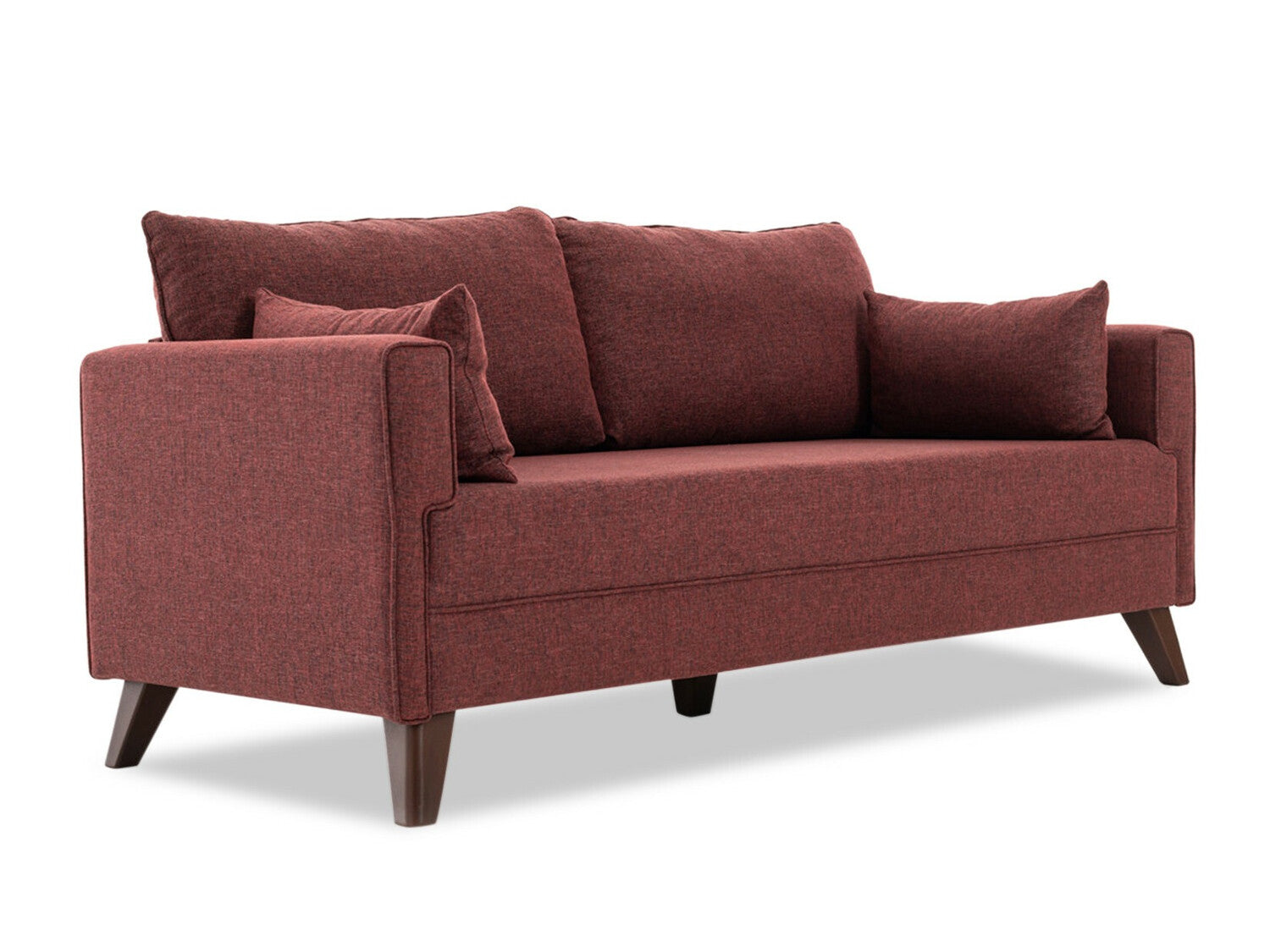 Canapea Bella Sofa For 3 Pr - Claret Red 3265741