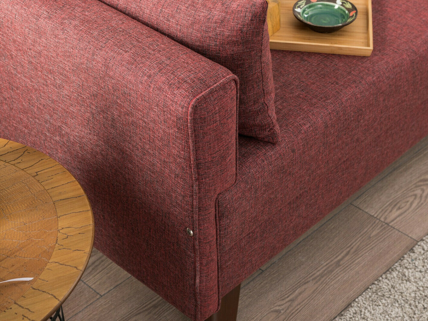 Canapea extensibilă Bella Sofa Bed - Claret Red 3265750