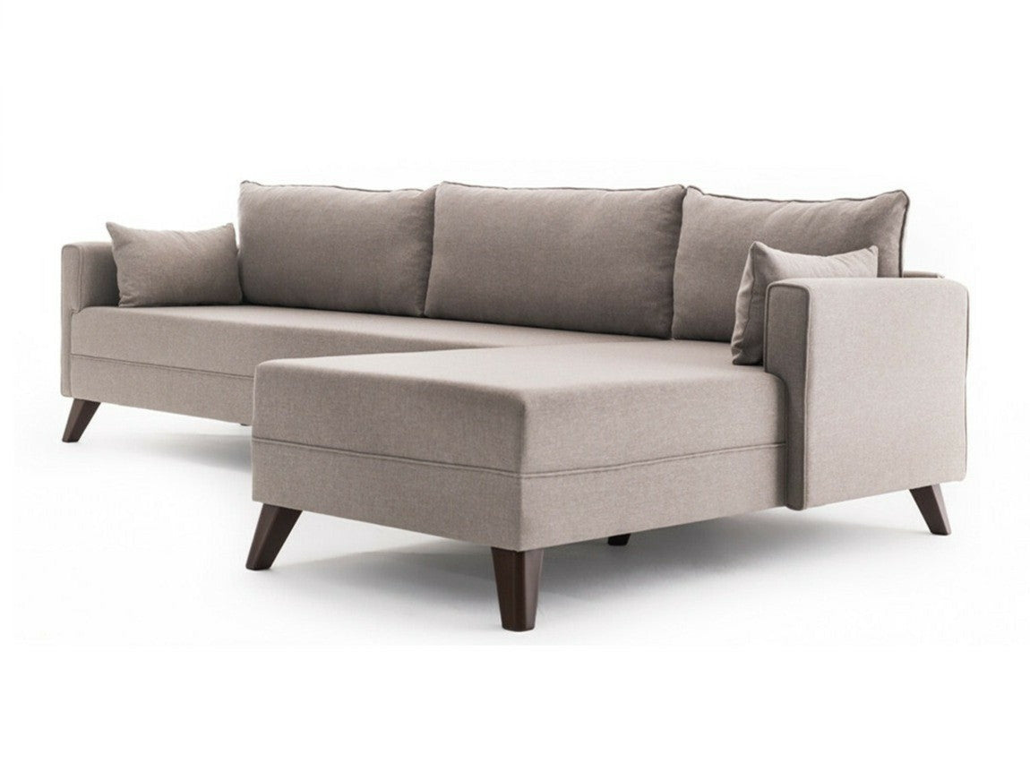 Canapea de colț Bella Corner Sofa Right 1 - Cream 3266543