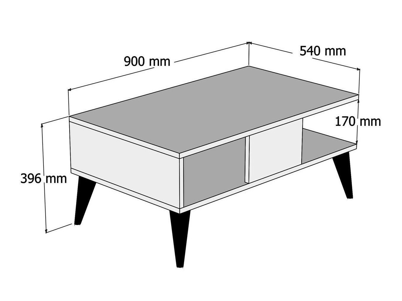 Măsuţă de cafea Lidya 3267348