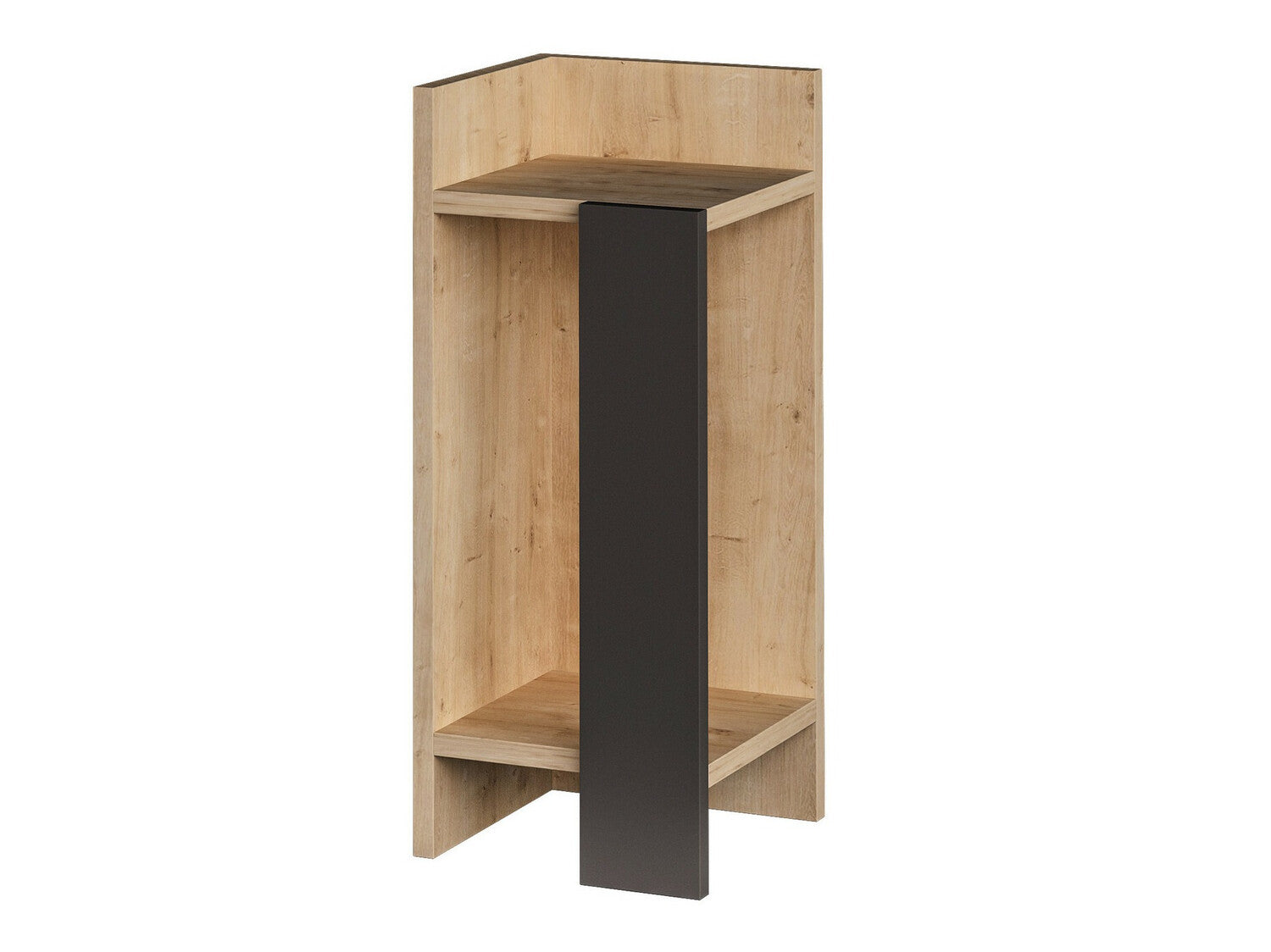 Noptieră Elos left - Oak, Anthracite 3270423