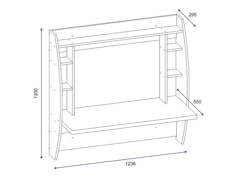 Birou Buglem - White 3276183