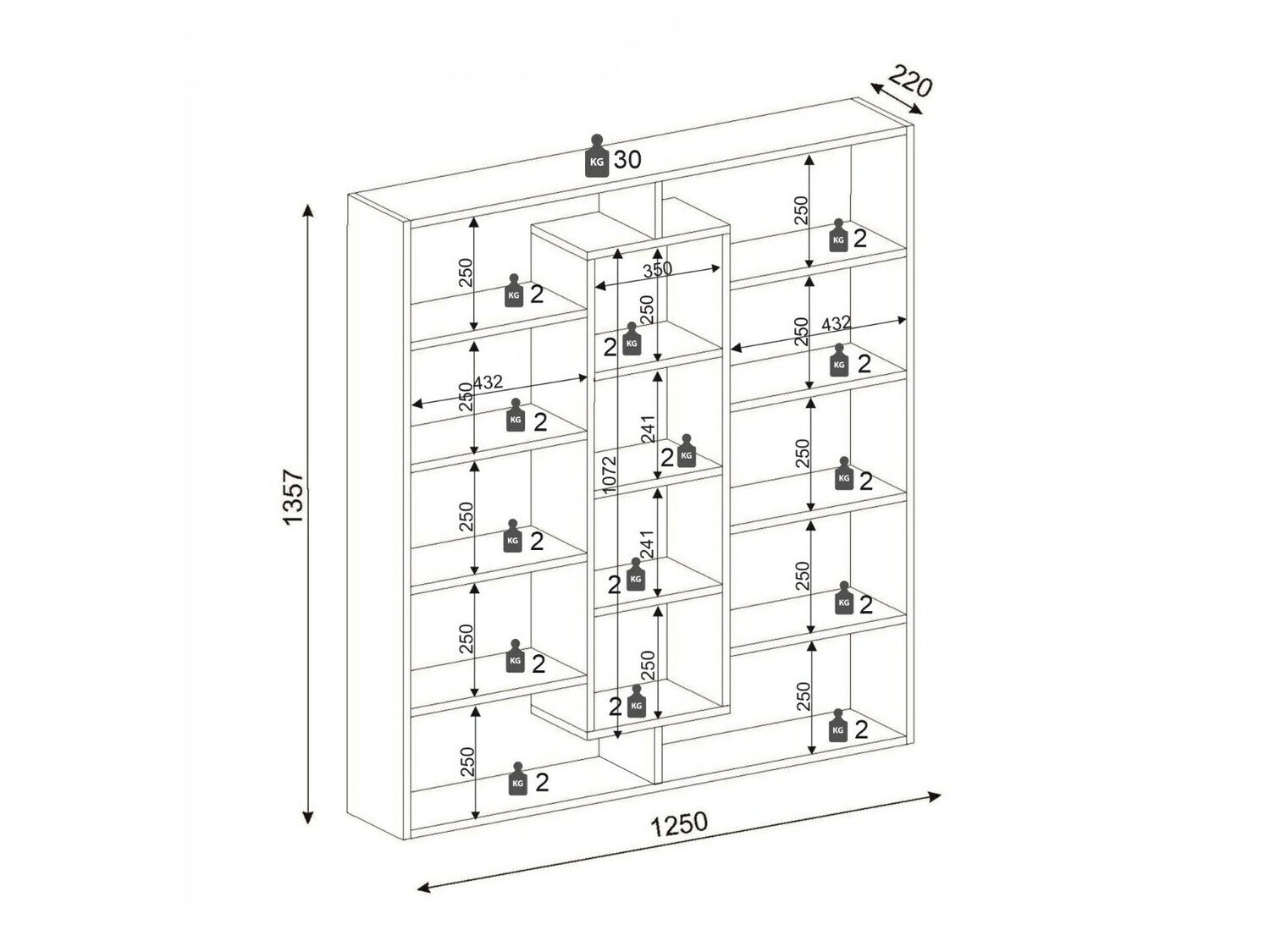 Raft Ample - White 3313822