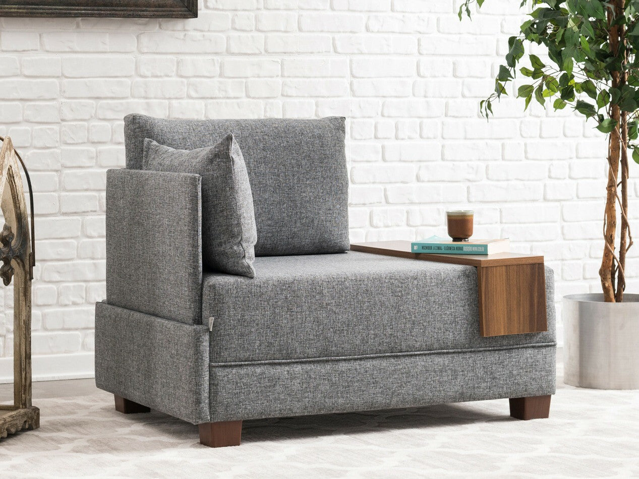 Fotoliu Fly Armchair Left - Grey 3326247