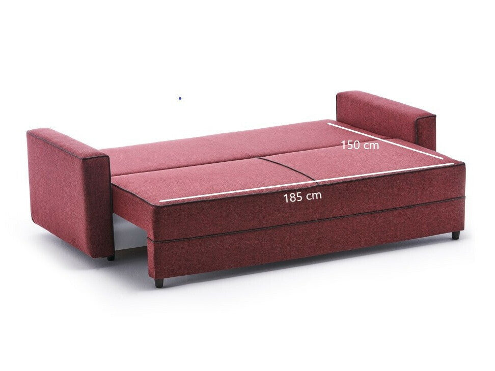 Canapea extensibilă Ece - Claret Red 3327441