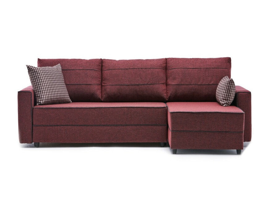 Canapea extensibilă de colț Ece Right - Claret Red 3331349