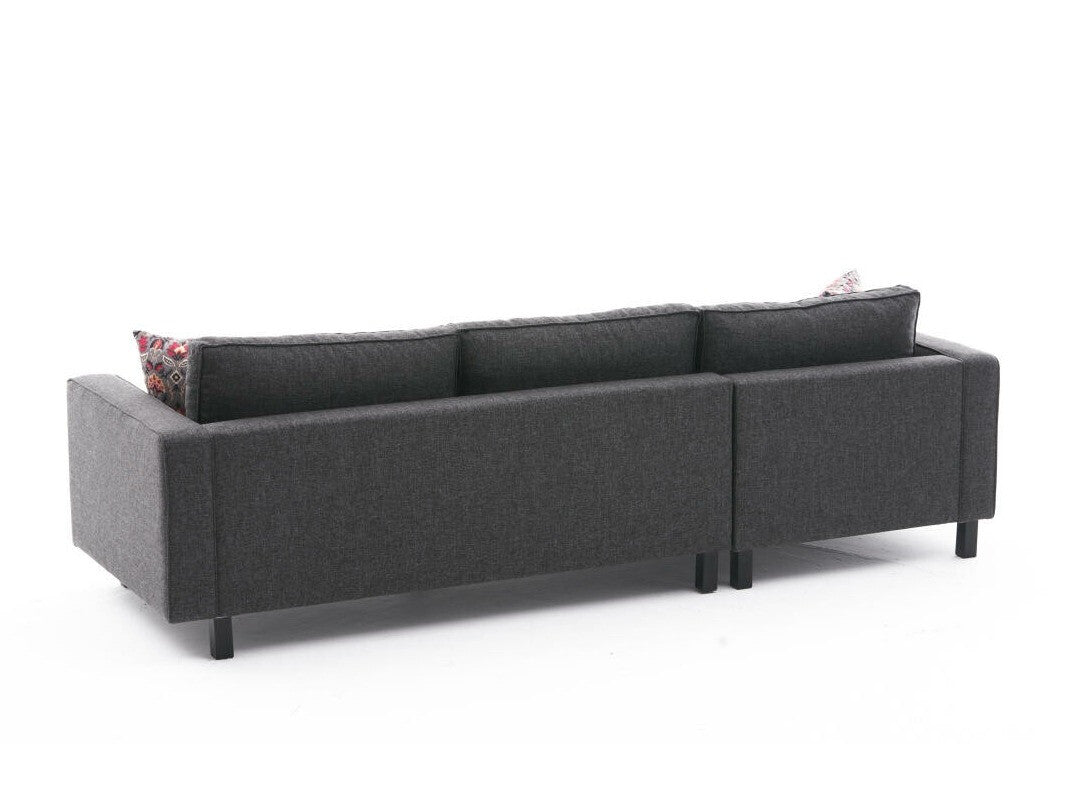 Canapea de colț Kale Linen - Anthracite 3335143