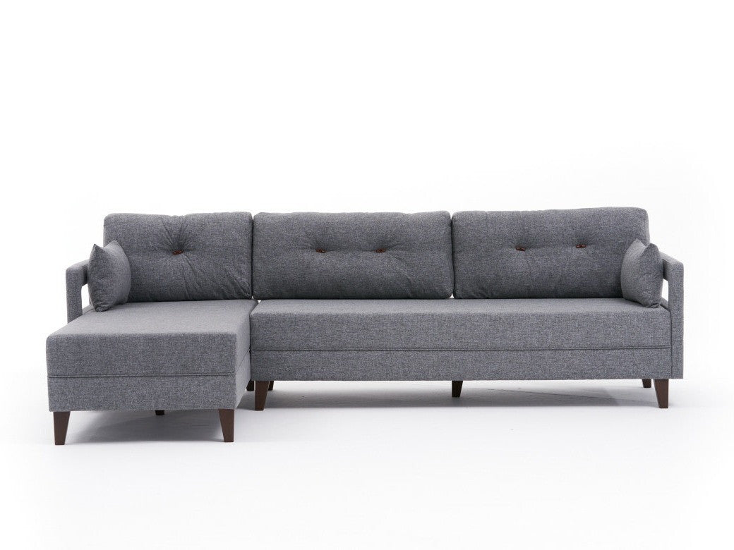 Canapea de colț Comfort Left - Grey 3338121