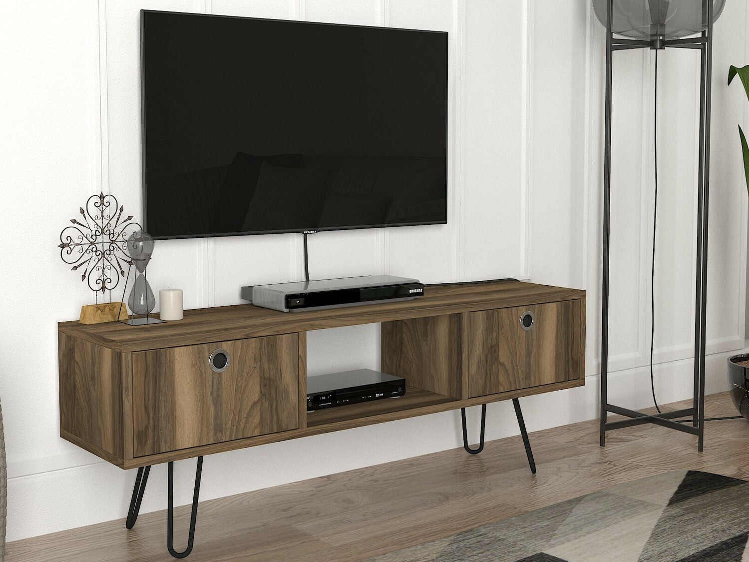 Comodă TV Moda - Walnut 3404137