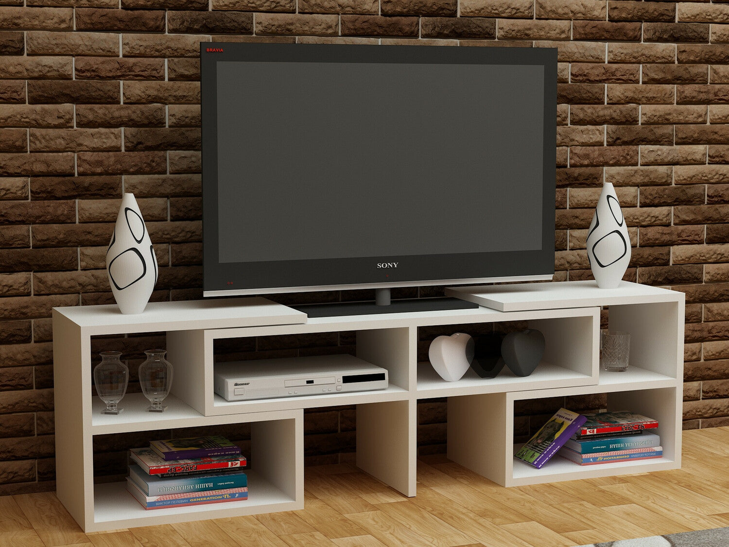 Comodă TV Care - White 3404590