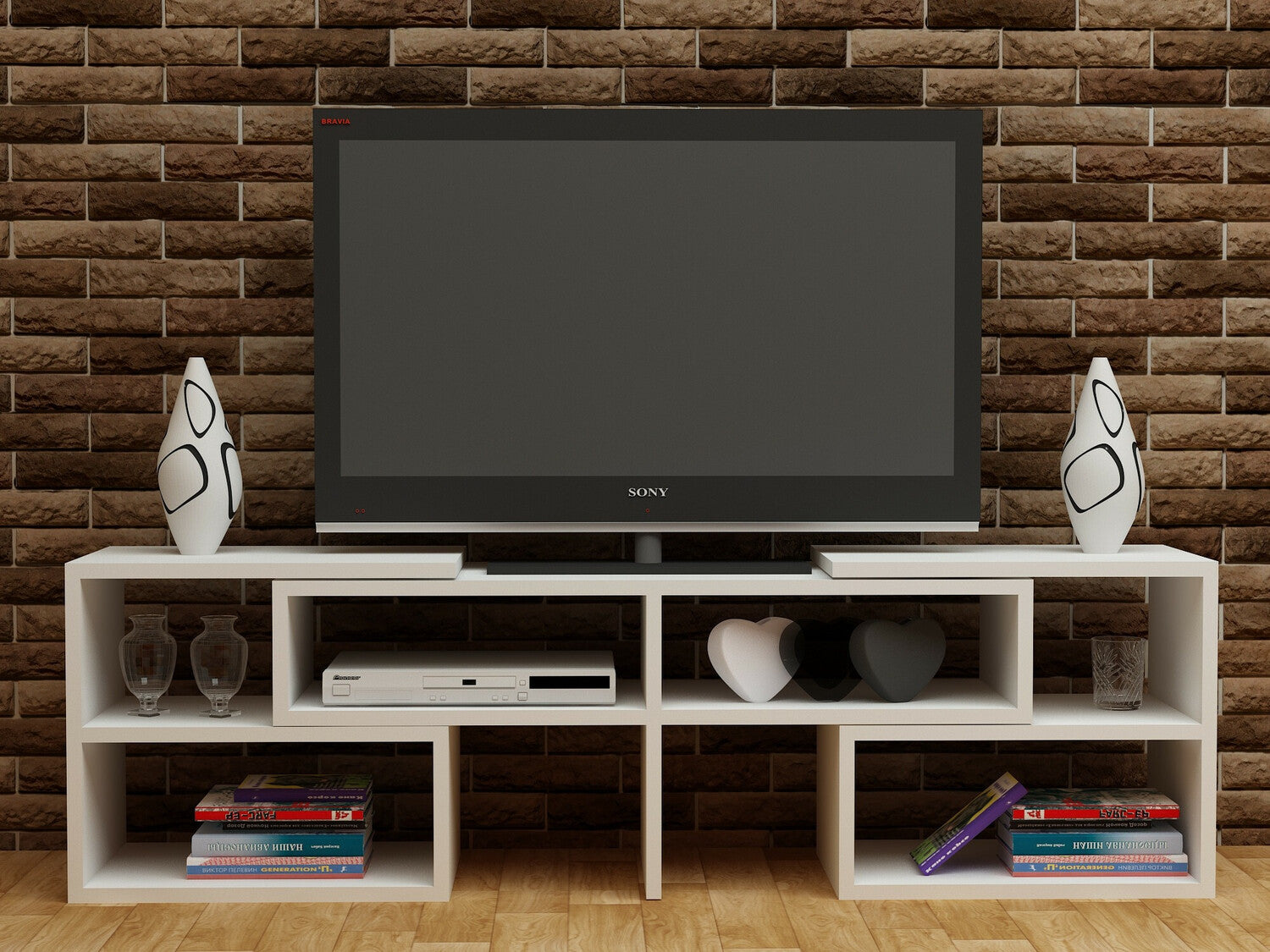 Comodă TV Care - White 3404594