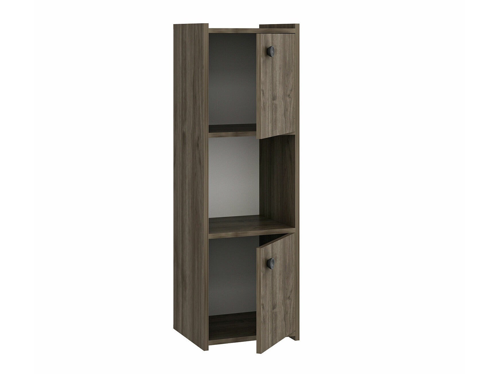 Cabinet de baie neancorat Teo - Walnut Nuc