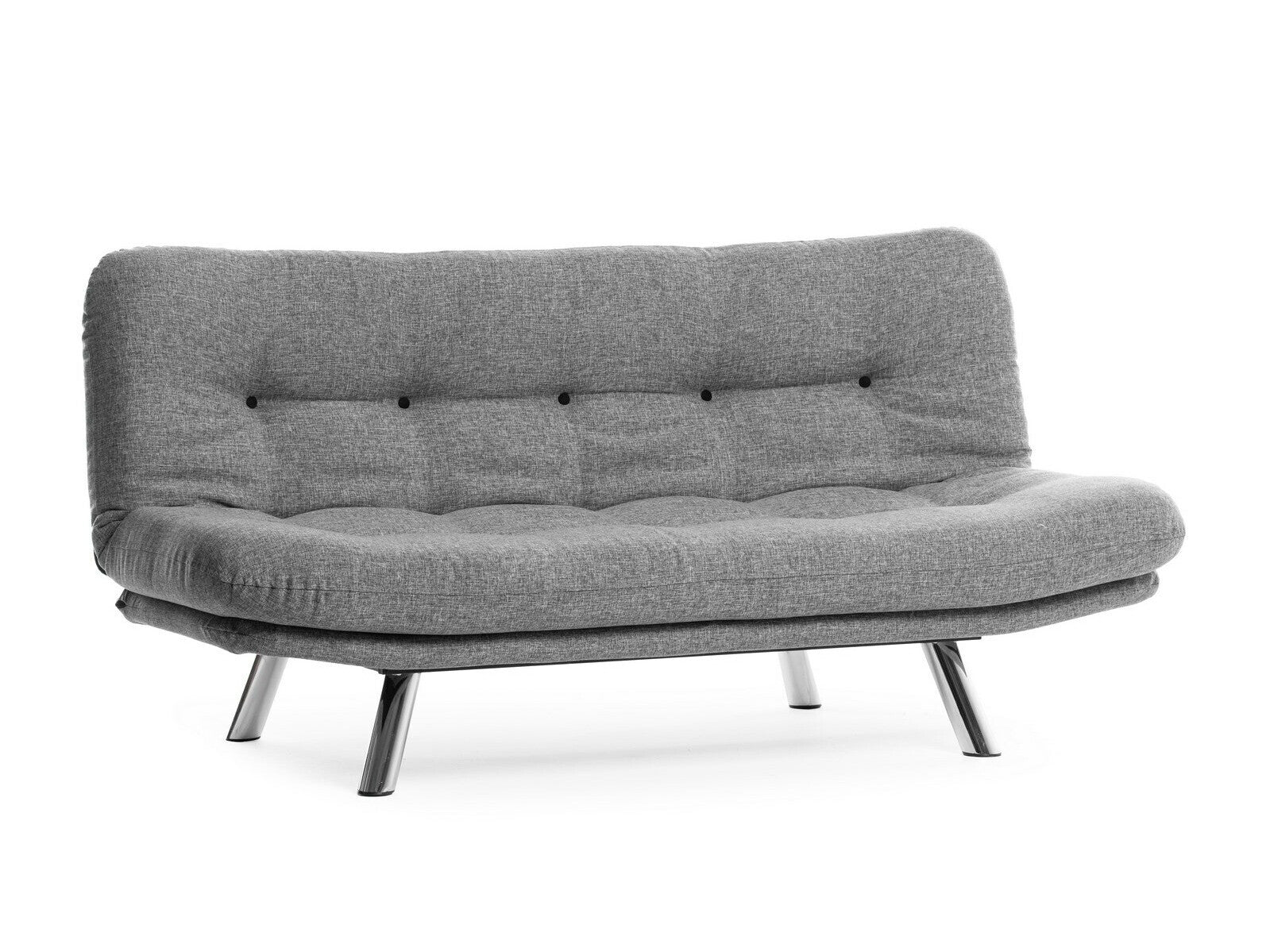 Canapea extensibilă Misa Small Sofabed - Light Grey Gri deschis