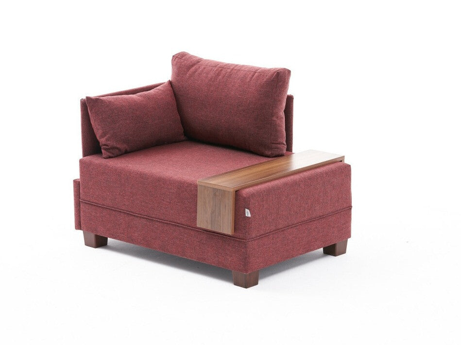 Fotoliu modular Fly Left - Claret Red Bordeaux 3640796