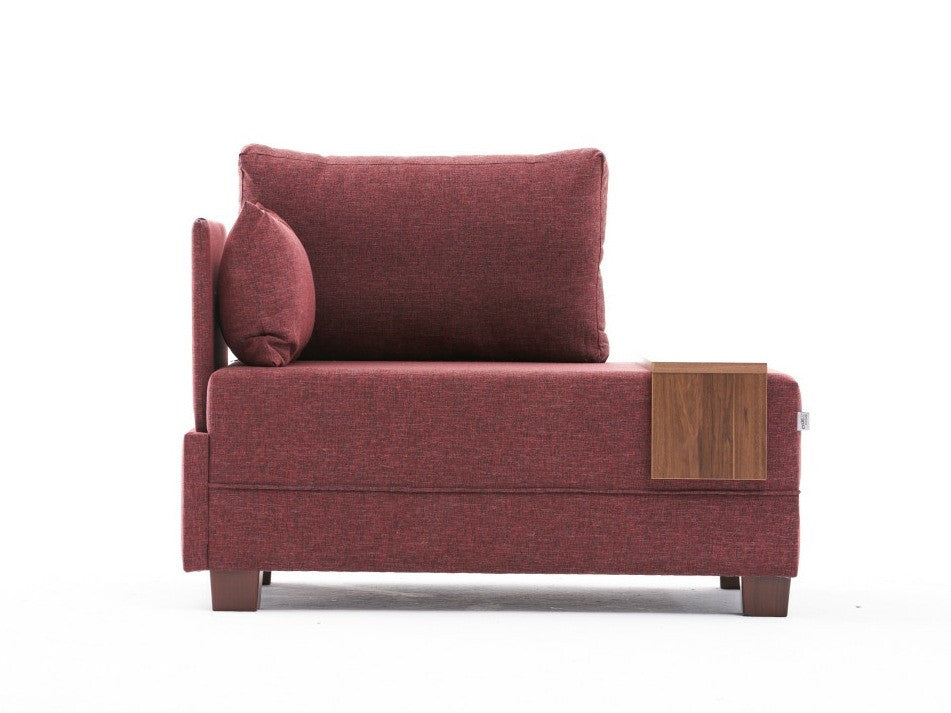 Fotoliu modular Fly Left - Claret Red Bordeaux 3640799