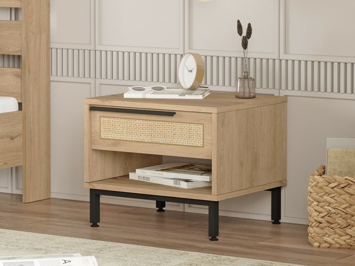 Noptieră Nightstand ON14 956LCS3491 (Locelso ON), Culoare: Stejar