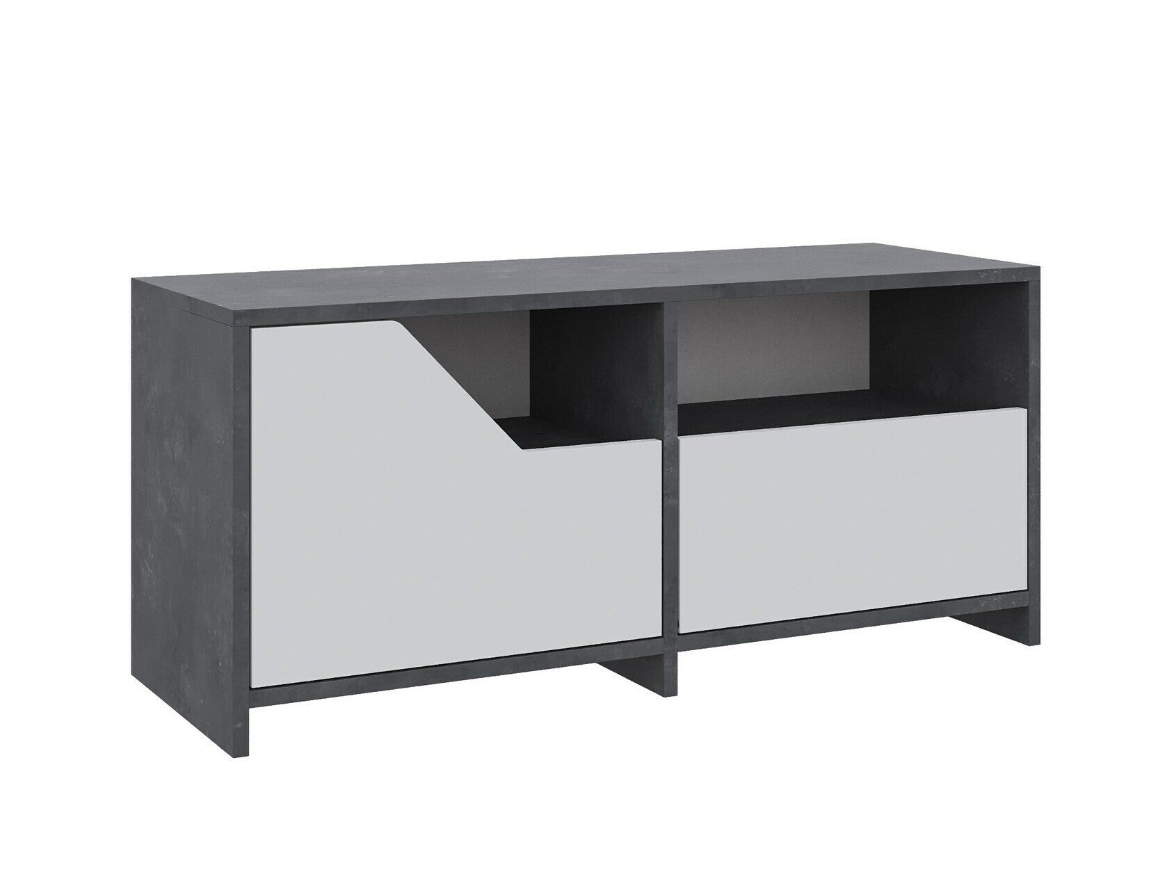 Comodă pentru pantofi Nexus Shoe Cabinet - Grey, White Alb + Gri