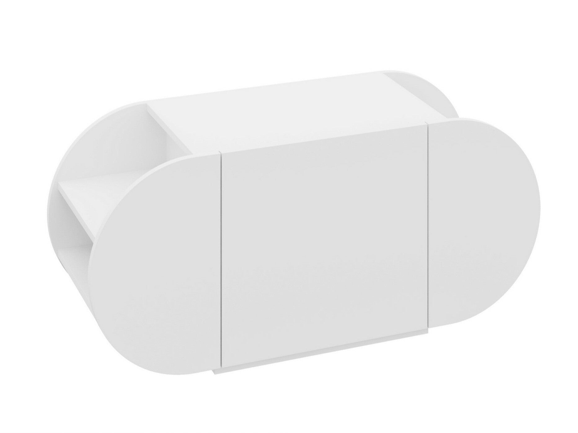 Comodă pentru pantofi Pozy Shoe Bench - White Alb