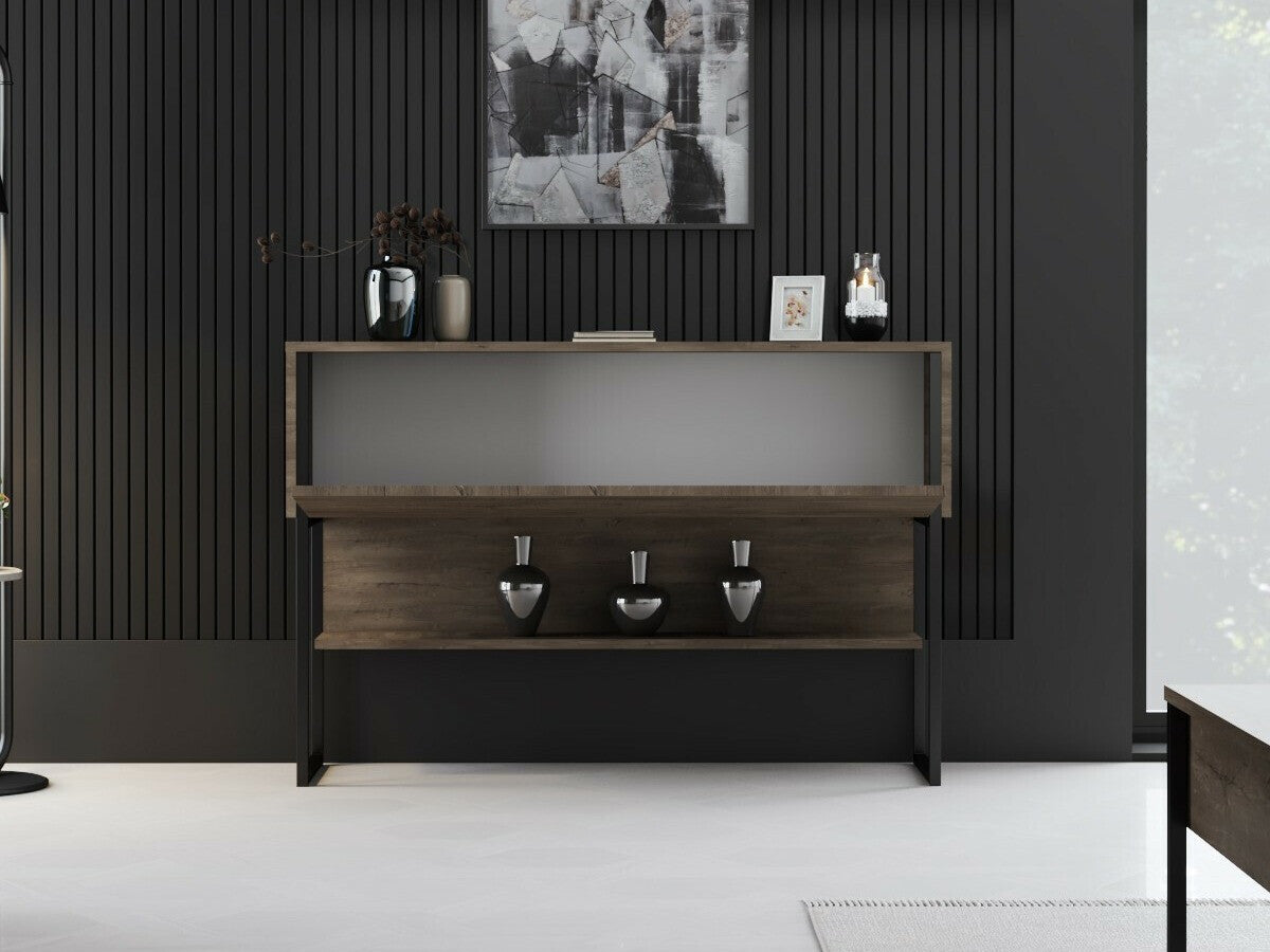 Consolă Dresser Luxe (Bexley) 618BLY1409, Culoare: Nuc, Culoarea picioarelor: Negru