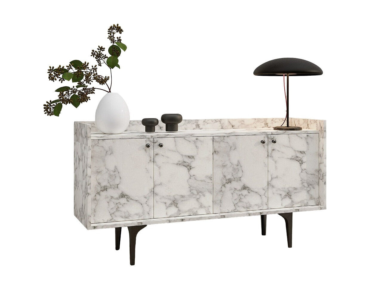 Cabinet Navi - Carrara Marble Marmură albă