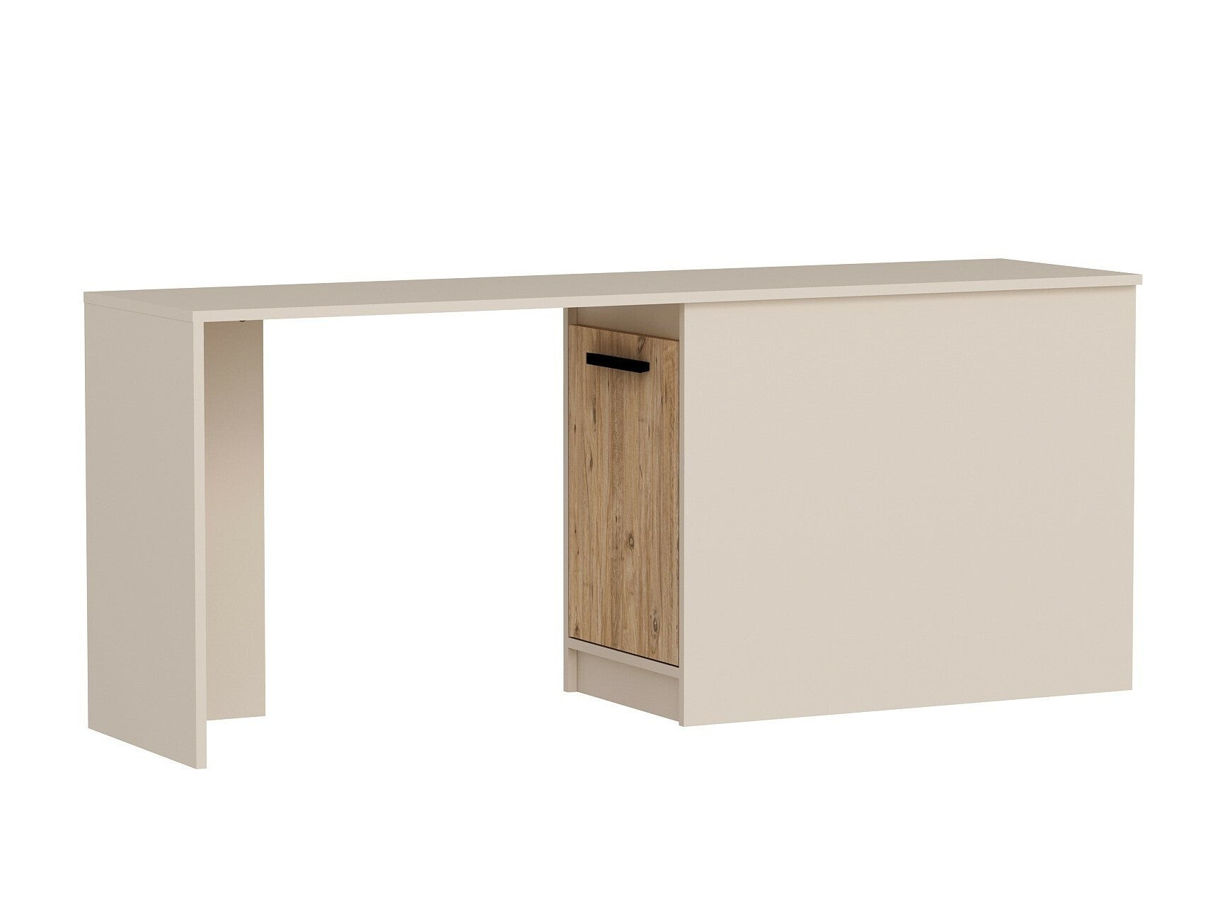 Birou Newra - Atlantic Pine, Beige Beige + Pin