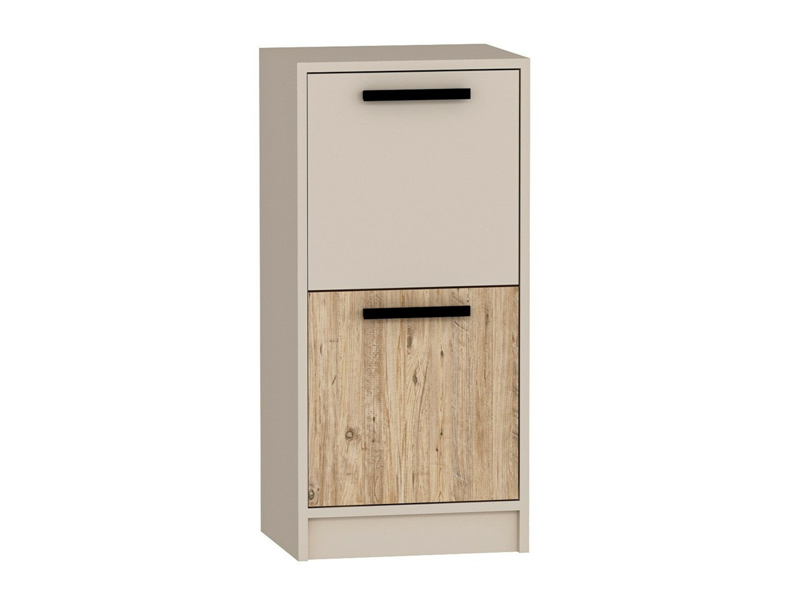 Cabinet Newra - Atlantic Pine, Beige Beige + Pin