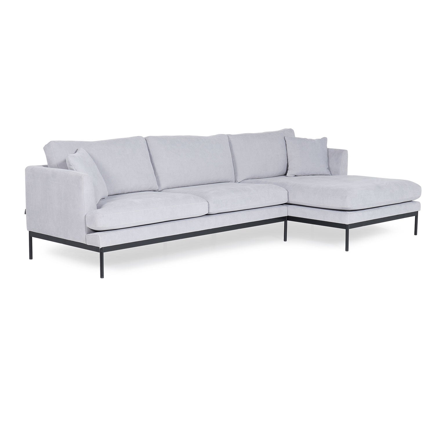 Canapea de colț Pearl - Light Grey